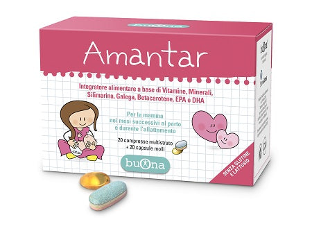 AMANTAR 20 COMPRESSE + 20 CAPSULE
