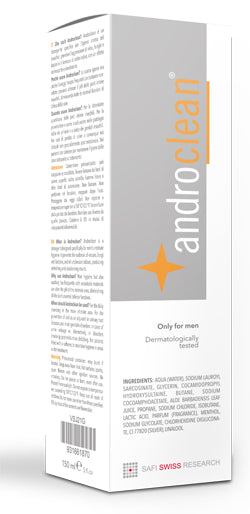 ANDROCLEAN MEN'S INTIMATE CLEANSER 150ML