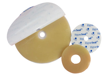 HYPERSEAL HYDROCOLLOID RINGS PROTECTIVE ADHESIVES FOR PERISTOMAL SKIN WITH MANUKA HONEY EXTERNAL DIAMETER 50 MM INTERNAL DIAMETER HOLE 19 MM THICKNESS 2.5 MM 20 PIECES
