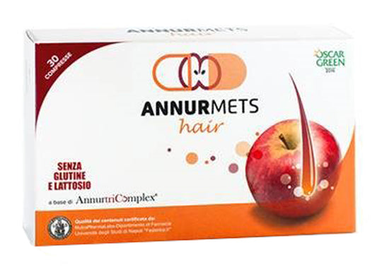 ANNURMETS HAIR 510 MG 30 TABLETS
