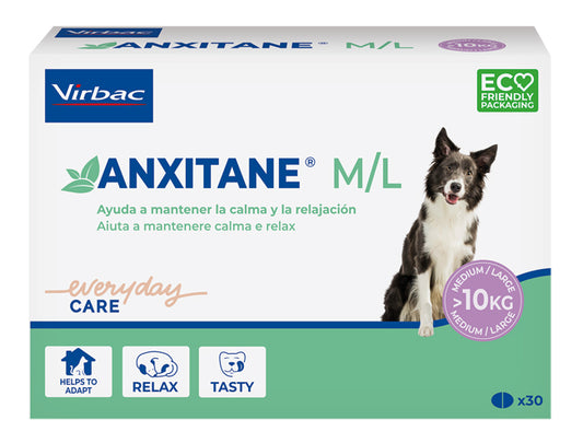 ANXITANE M/L NUTRITIONAL SUPPLEMENT BOX OF 30 APPETIZABLE TABLETS