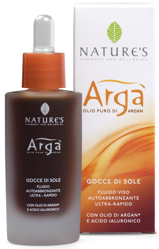 ARGA' GOCCE DI SOLE VISO FLUIDO AUTOABBRONZANTE 30 ML NATURE'S