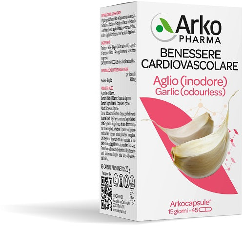ARKO CAPSULES ODORLESS GARLIC 45 CAPSULES