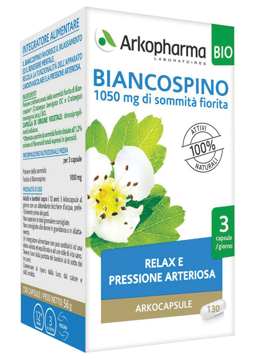 ARKO CAPSULE BIANCOSPINO BIO 130 CAPSULE