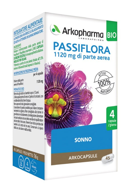 ARKO CAPSULE PASSIFLORA 45 CAPSULE BIO