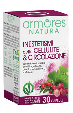 ARMORES NATURA INESTETISMI CELLULITE E CIRCOLAZIONE 30 CAPSULE