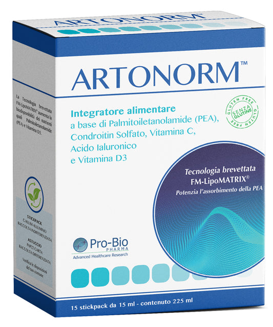 ARTONORM 15 STICKPACKS OF 15 ML