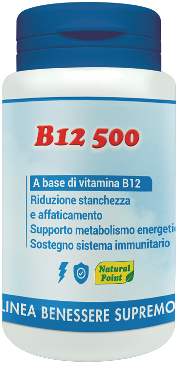 B12 500 CIANOCOBALAMINA 100 CAPSULE VEGETALI