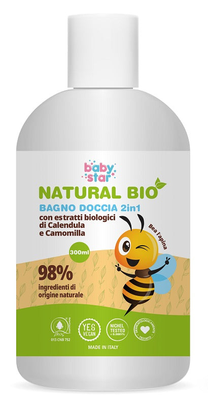 BABYSTAR BAGNODOCCIA 2IN1 NATURAL BIO