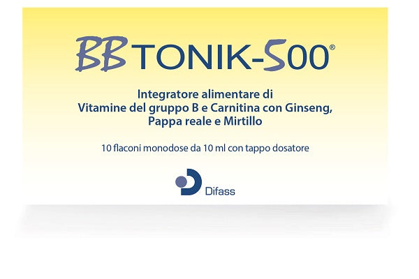 BBTONIK 500 10 BOTTLES 10 ML