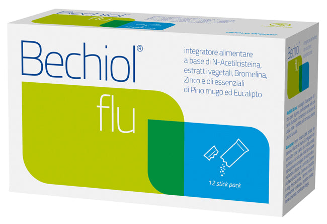 BECHIOL FLU 12 BUSTINE STICK PACK