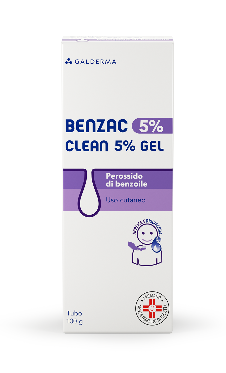 BENZAC 5% GEL FORMULAZIONE A RISCIACQUO TUBO 100 G