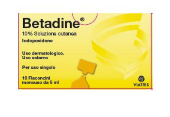 BETADINE 10% SKIN SOLUTION 10 SINGLE-USE 5ML HDPE VIALS