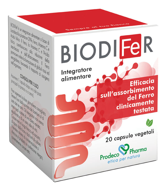BIODIFER 20 VEGETABLE CAPSULES