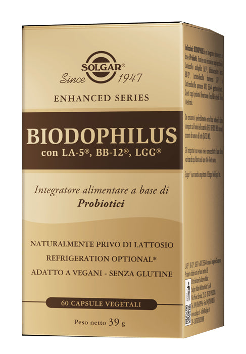 BIODOPHILUS 60 VEGETABLE CAPSULES