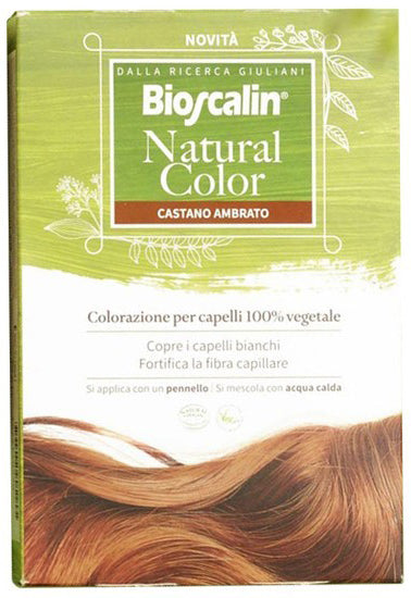 BIOSCALIN NATURAL COLOR CASTANO AMBRATO 70 G