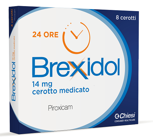 BREXIDOL "14 MG MEDICATED PATCH" 8 PATCHES"