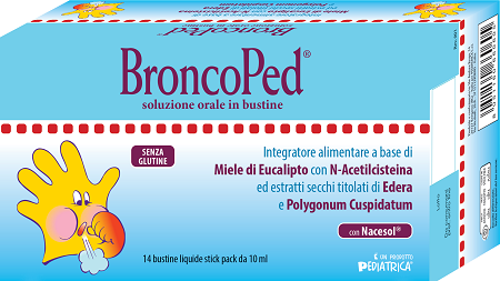 BRONCOPED ORAL SOLUTION 14 STICK SACHETS 10 ML PACK