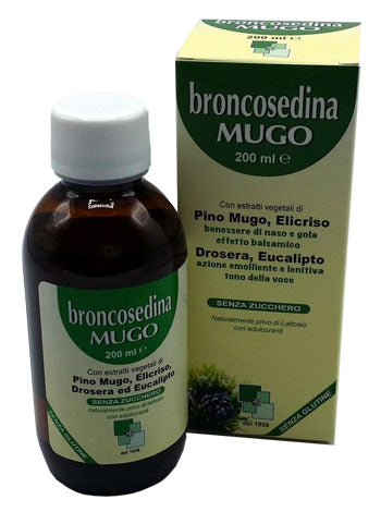 BRONCOSEDINA MUGO 200ML S/ZUCC