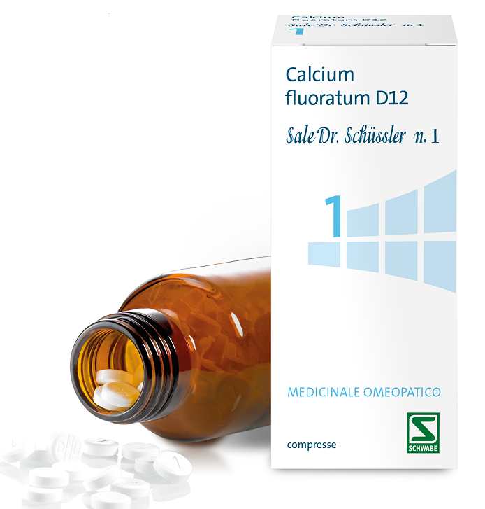 CALCIUM FLUORATUM D12 SALE DR.SCHUSSLER N.1*D12 200 cpr flacone