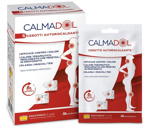 CALMADOL HEATING PATCH PACK OF 6
