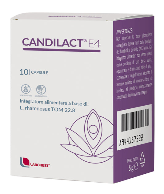 CANDILACT E4 10 CAPSULES