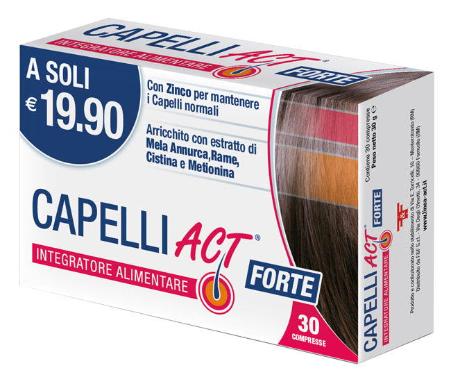 CAPELLI ACT FORTE 30 COMPRESSE