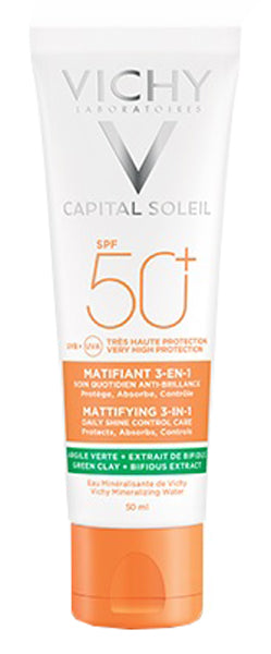 CAPITAL SOLEIL ANTI ACNE PURIFICANTE SPF 50+ 50 ML