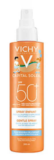 CAPITAL SOLEIL SPRAY KID WATER RESIST 50+ 200 ML