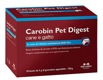 CAROBIN PET DIGEST GRANULAR 30 ENVELOPES OF 5 G