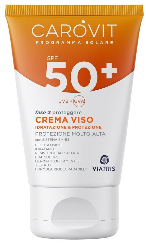 CAROVIT SOLARE CREMA VISO 50+