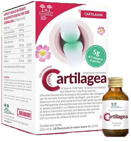 CARTILAGEA SALUGEA 18 VIALS OF 12 ML
