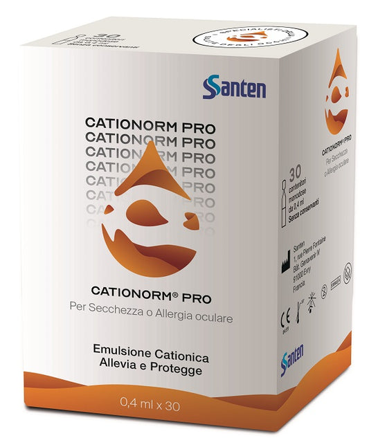 CATIONORM PRO UD 30 SINGLE-DOSE VIALS OF 0.4 ML