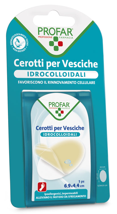 CEROTTO IDROCOLLOIDALE PROFAR 69X44 5 PEZZI