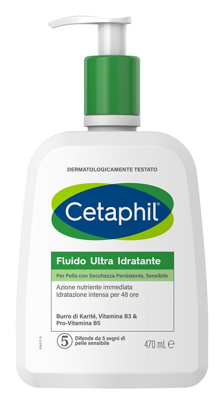 CETAPHIL ULTRA MOISTURIZING FLUID 470 ML