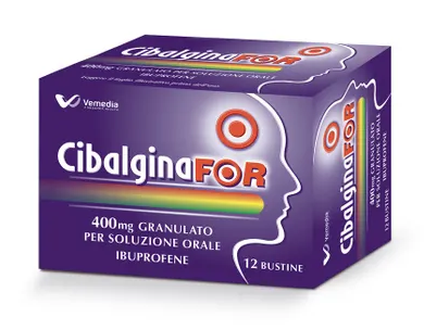 CIBALGINAFOR 400 MG GRANULATO PER SOLUZIONE ORALE