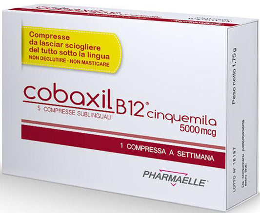 COBAXIL B12 5000MCG 5 SUBLINGUAL TABLETS