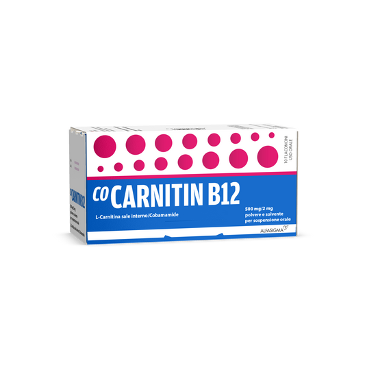 COCARNITIN B12 500 MG<i>/</i>2 MG POLVERE E SOLVENTE PER SOSPENSIONE ORALE