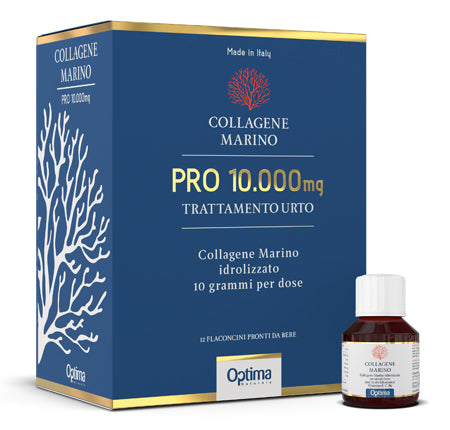 COLLAGENE MARINO PRO 10000MG TRATTAMENTO URTO 12 FLACONI