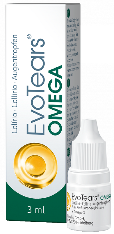 EVOTEARS OMEGA 3 ML OPHTHALMIC EYE DROPS