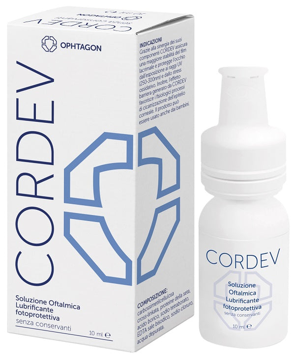 CORDEV OPHTHALMIC LUBRICATING SOLUTION OF 10 ML