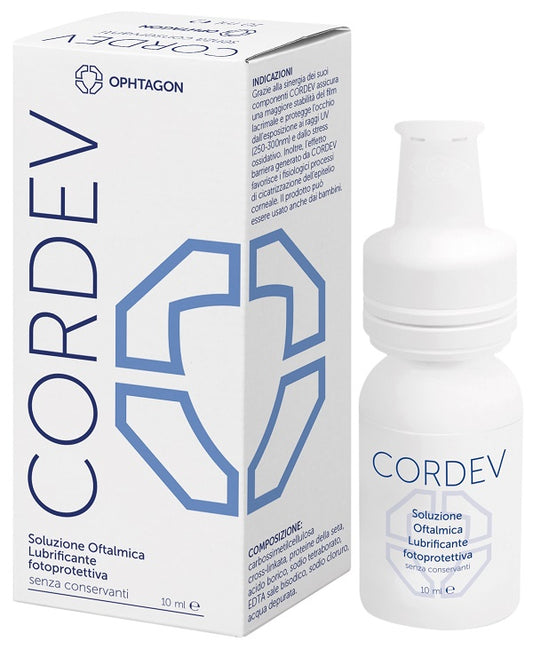 CORDEV OPHTHALMIC LUBRICATING SOLUTION OF 10 ML