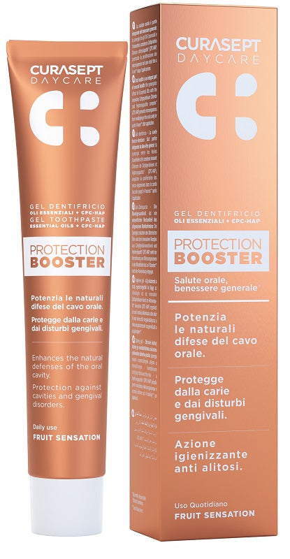 CURASEPT DAYCARE TOOTHPASTE PROTECTION BOOSTER FRUIT SENSATION 75 ML