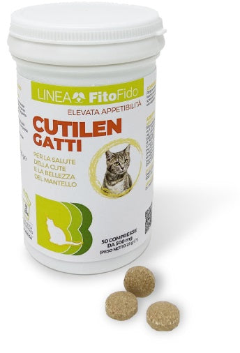 CUTILEN CATS 50 TABLETS 25 G JAR