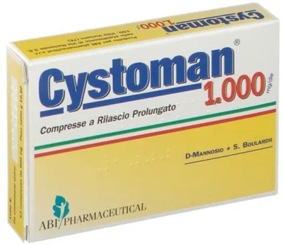 CYSTOMAN 1000 12 TABLETS