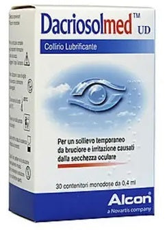 DACRIOSOLMED UD LUBRICATING EYE DROPS 30 SINGLE-DOSE VIALS 0.4 ML