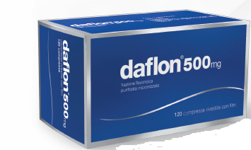 DAFLON 500 MG COMPRESSE RIVESTITE CON FILM