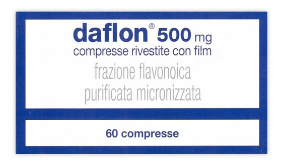 DAFLON 500 MG COMPRESSE RIVESTITE CON FILM