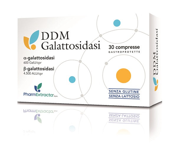 DDM GALACTOSIDASE 30 TABLETS