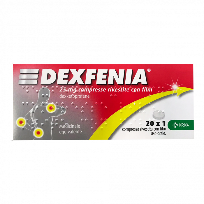 DEXFENIA 25 MG COMPRESSE RIVESTITE CON FILM